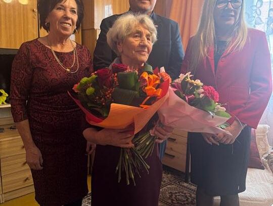 Urodziny najstarszej mieszkanki Rzyszczewa