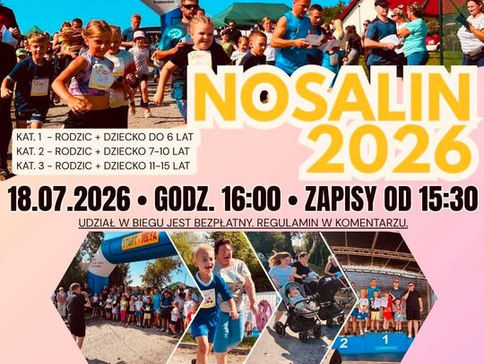 V Rodzinny Bieg z Mapą „Nosalin 2026”!