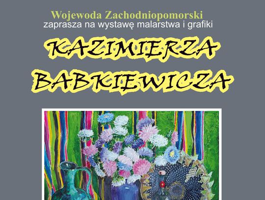 W Koszalinie otwarcie wystawy malarstwa i grafiki Kazimierza Babkiewicza.
