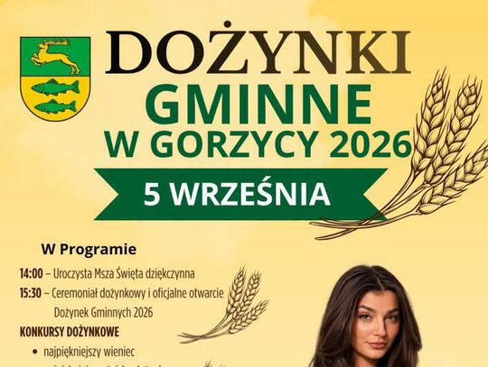 A w sobotę pobawimy się Gorzycy!