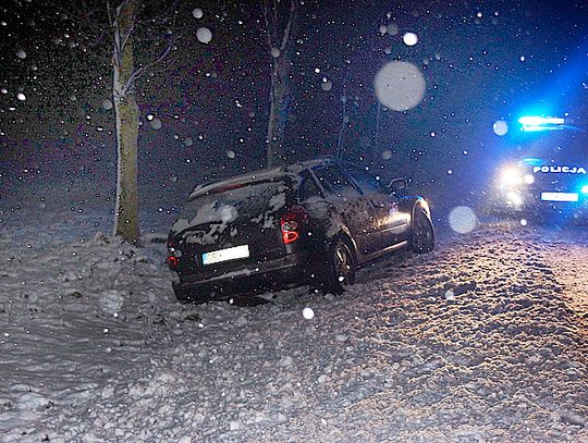 Warszkowo - Wrześnica: nieostrożni kończą w rowach...