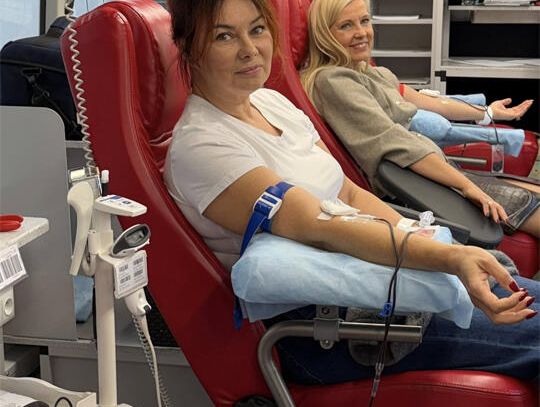XVI zbiórka krwi w Urzędzie Gminy Darłowo zakończyła się sukcesem.