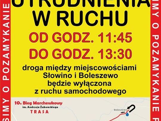 Zamknięcie drogi powiatowej