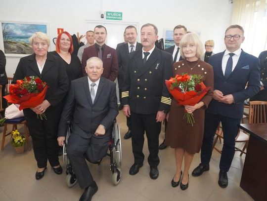 Zdzisław Ludwikowski i Jerzy Świątek z tytułami „Zasłużony dla Powiatu Sławieńskiego”. Zdzisław Ludwikowski i Jerzy Świątek z tytułami „Zasłużony dla Powiatu Sławieńskiego”.