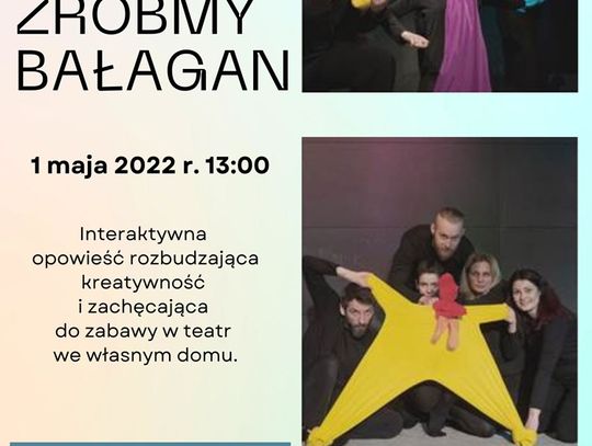 „Zróbmy bałagan”   1 maja o godz. 13:00 w Ogrodach Przelewice