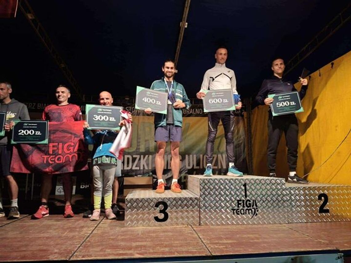 Adrian na podium w Białogardzie