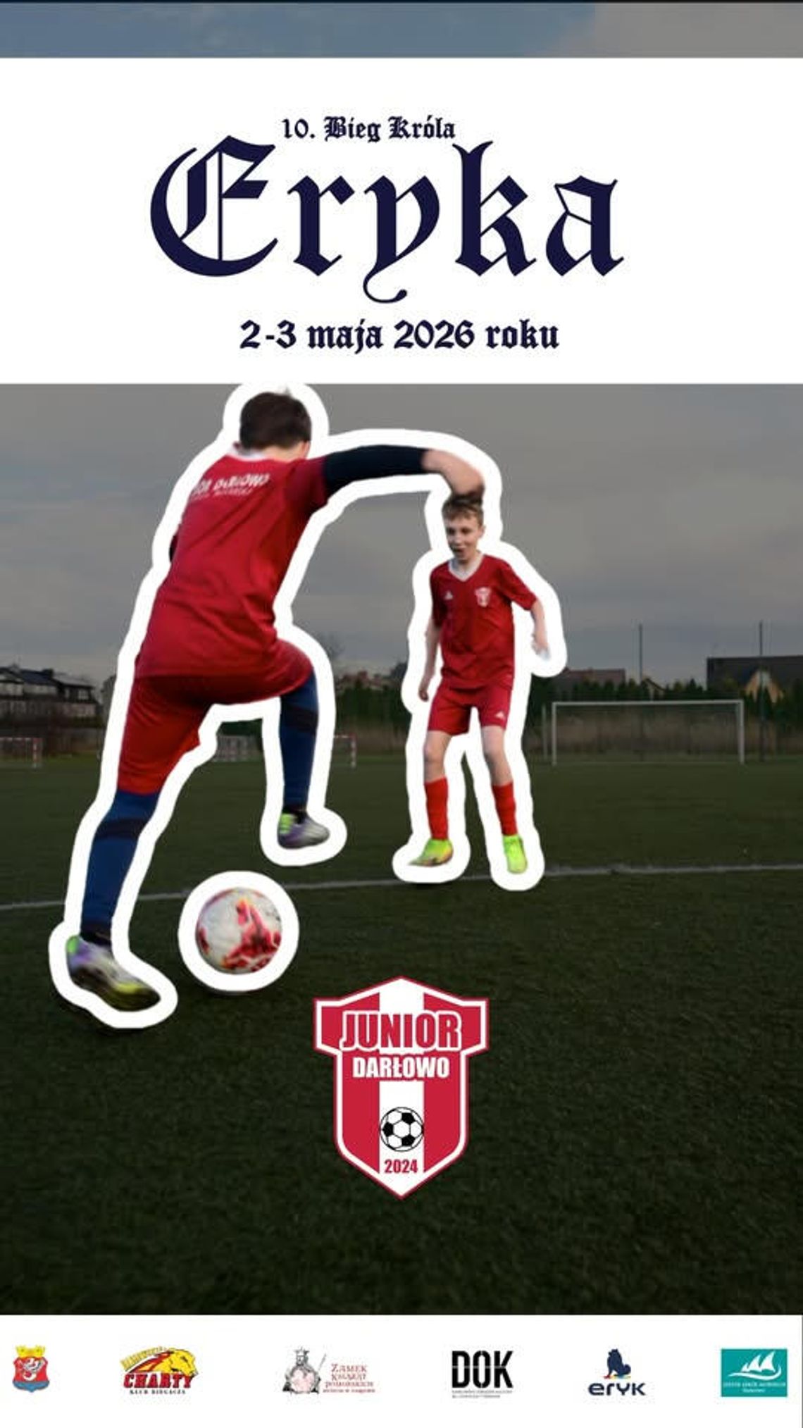 Biegi Króla Eryka w Darłowie: sportowe emocje dla dzieci i dorosłych 2 maja