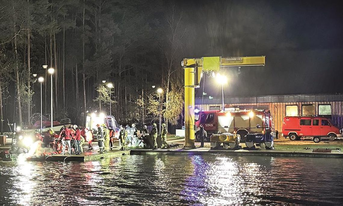 Dąbki-Bukowo Morskie: Znów nocna tragedia na jeziorze