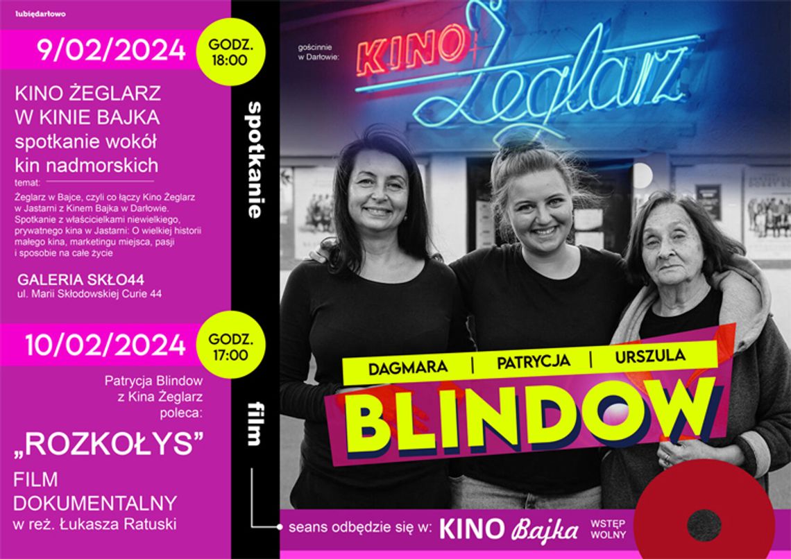 Darłowo: Kino Żeglarz w Kinie Bajka