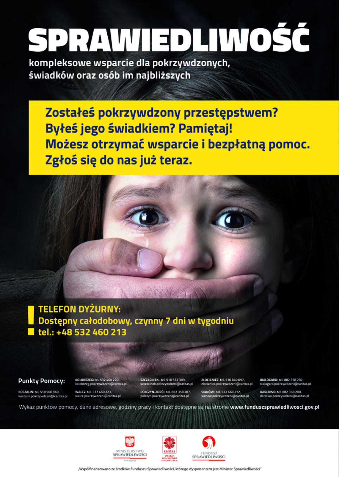 Darłowo: Pomoc osobom pokrzywdzonym przestępstwem dla wszystkich mieszkańców powiatu sławieńskiego
