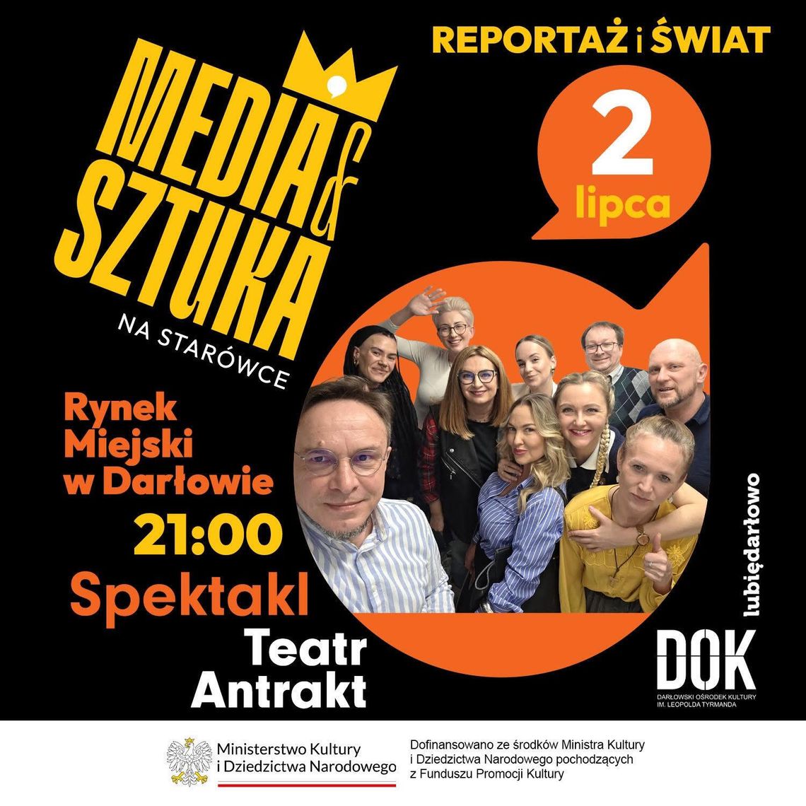 Darłowo: Teatr Antrakt - spektakl o emocjach, humorze i sile wspólnoty