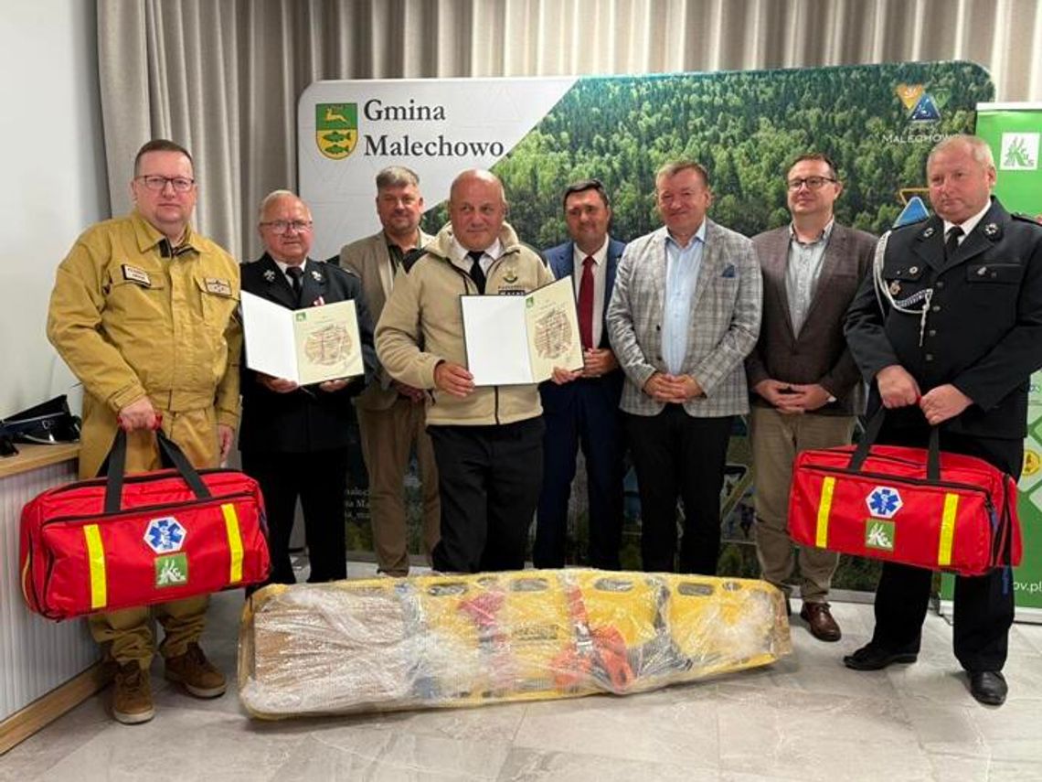 Doposażyli jednostki Ochotniczych Straży Pożarnych