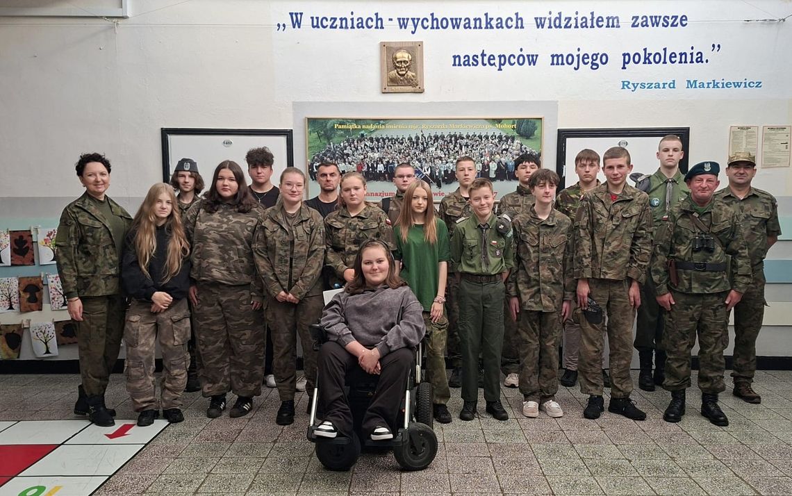 Dzień Patrona Szkoły w Malechowie – śladami majora „Mohorta” Dzień Patrona Szkoły w Malechowie – śladami majora „Mohorta”
