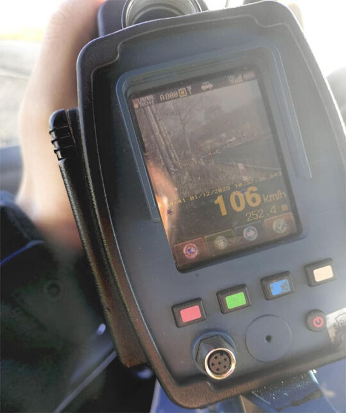 Gleźnowo: 55-latka jechała 106 km/h w terenie zabudowanym