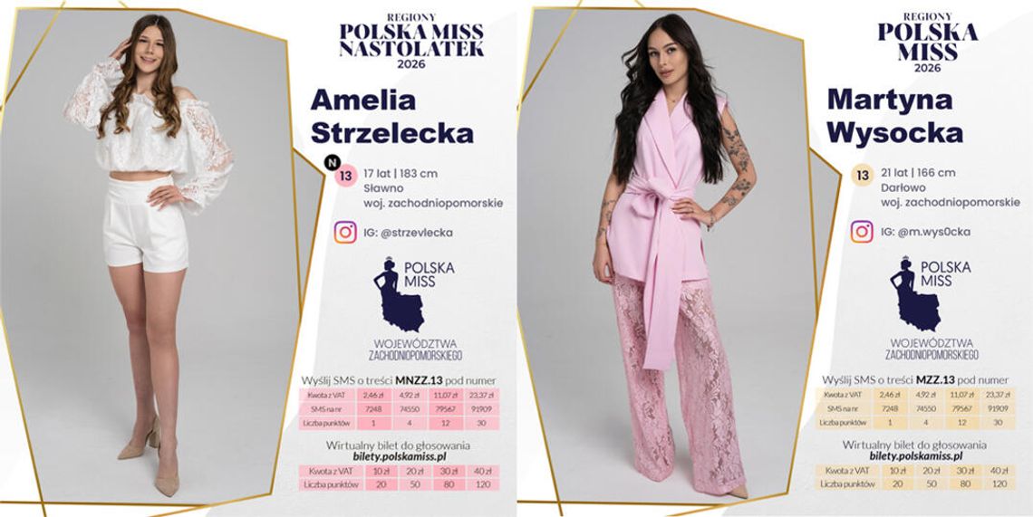 Nasze piękne dziewczyny w finale konkursu Miss Woj. Zachodniopomorskiego!