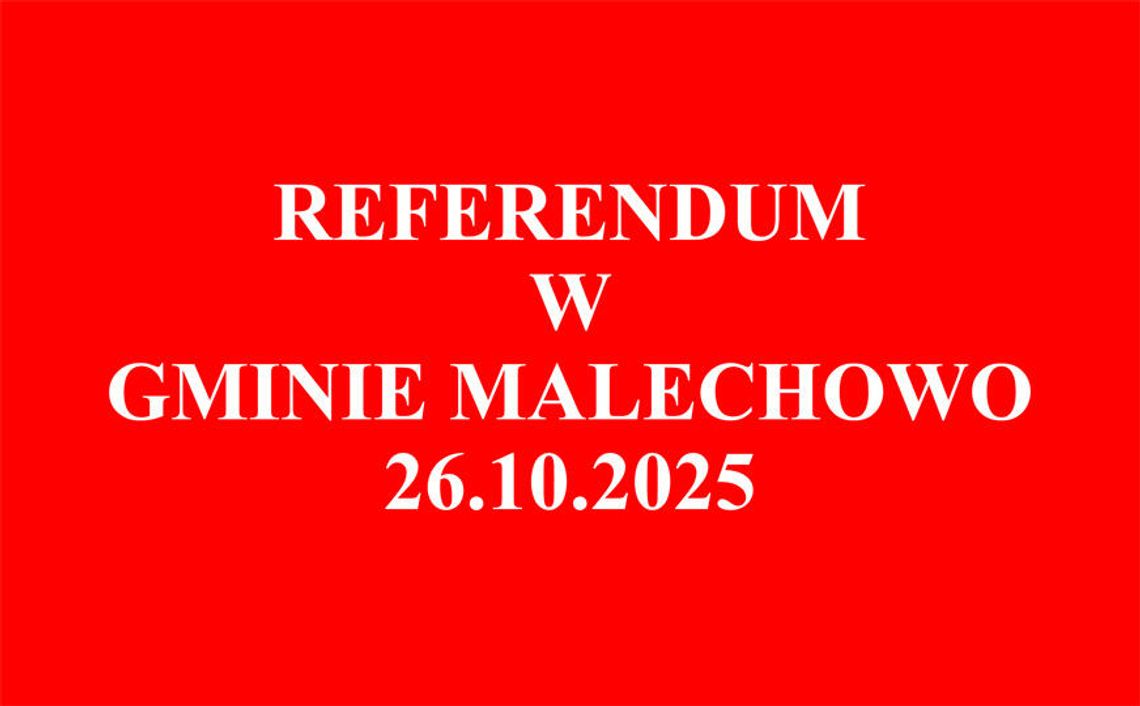 Gmina Malechowo: Referendum, a jakby żadnego nie było...