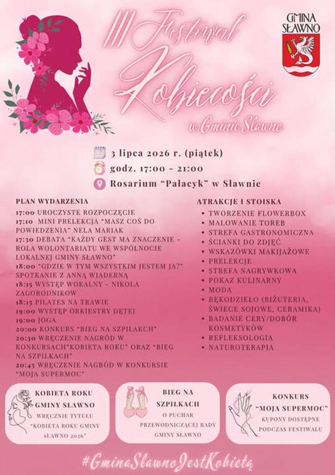 III Festiwalu Kobiecości w Gminie Sławno