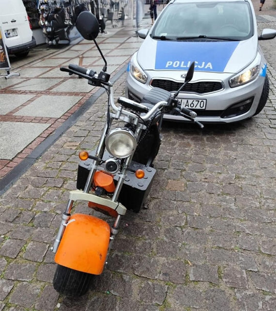 Jarosławiec: 2,5 promila i bez kasku!