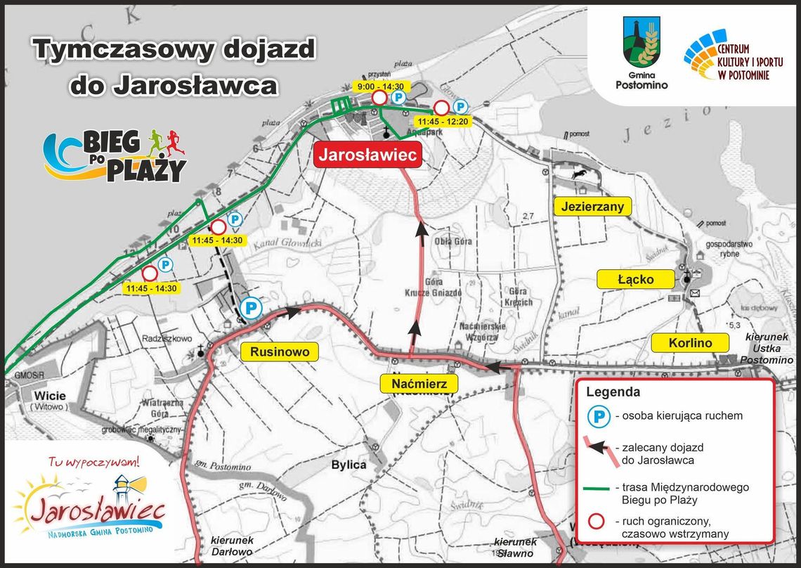 Jarosławiec: Już jutro 34. Bieg Po Plaży - utrudnienia w ruchu!