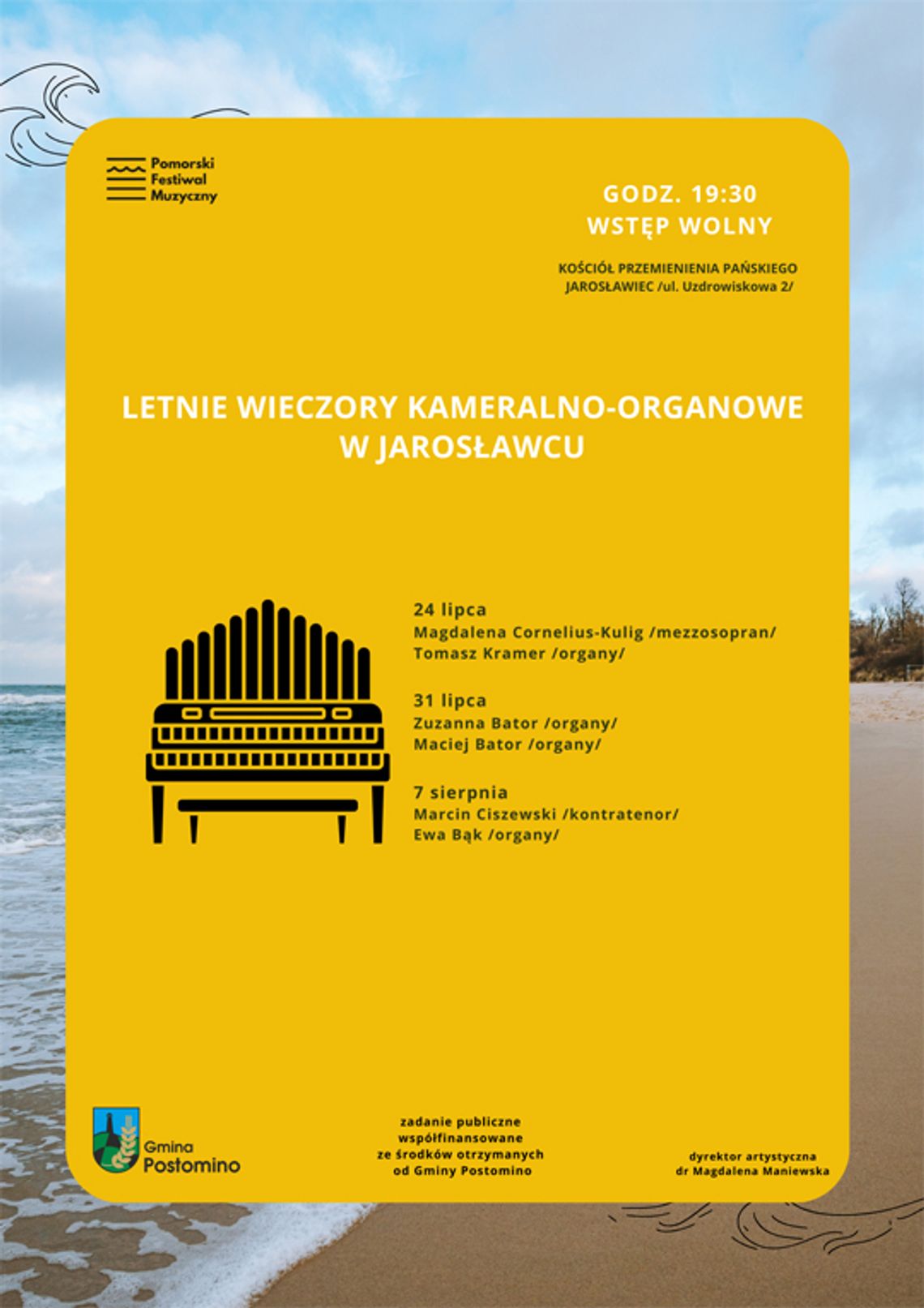 Jarosławiec: Letnie Wieczory Kameralno-Organowe