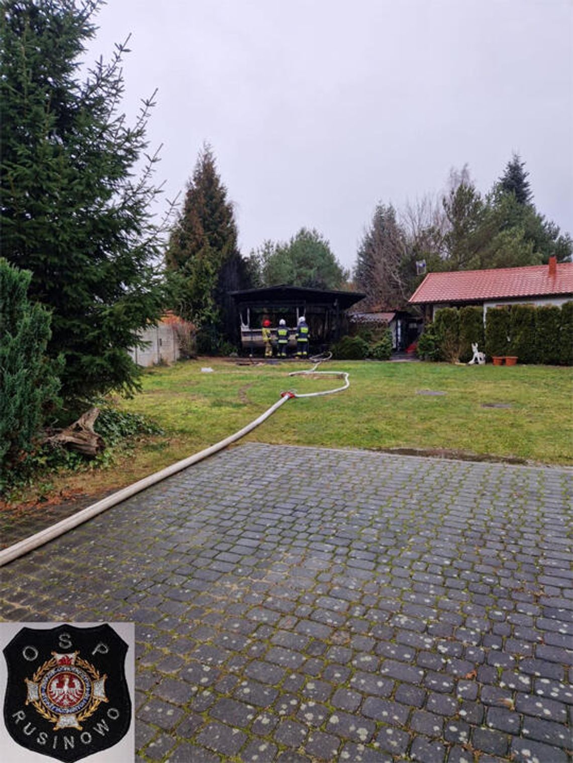 Jarosławiec: Pożar przyczepy campingowej