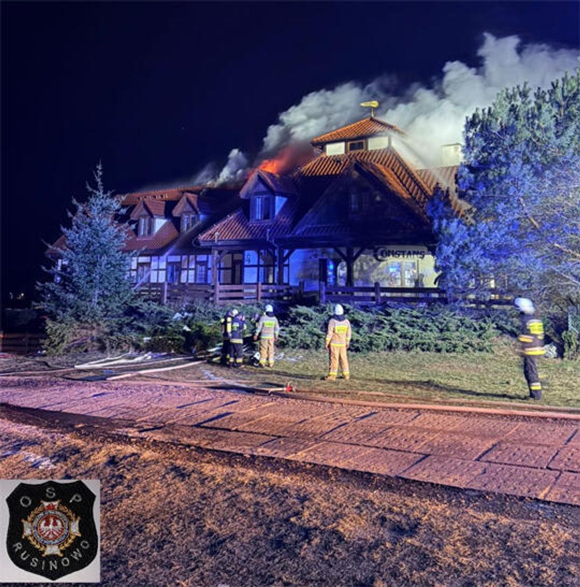Jarosławiec: Pożar w pensjonacie