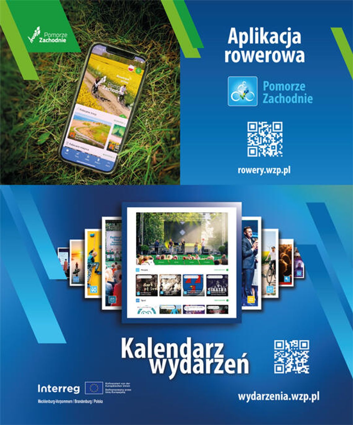 Kalendarz wydarzeń i Aplikacja rowerowa Woj. Zachodniego