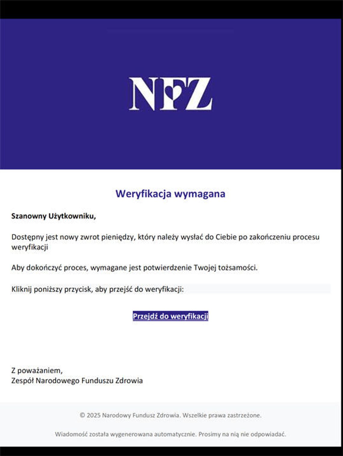 Kolejna próba oszustwa „na NFZ”. Jak się bronić?