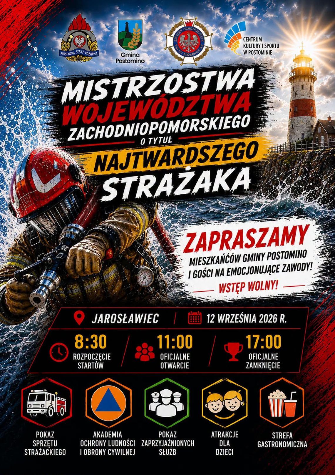 Kto zostanie Najtwardszym Strażakiem na Pomorzu Zachodnim? Kto zostanie Najtwardszym Strażakiem na Pomorzu Zachodnim?