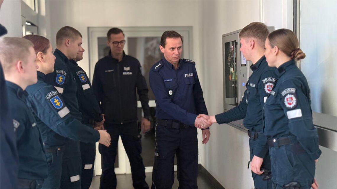 Litewscy policjanci odwiedzili KPP w Sławnie
