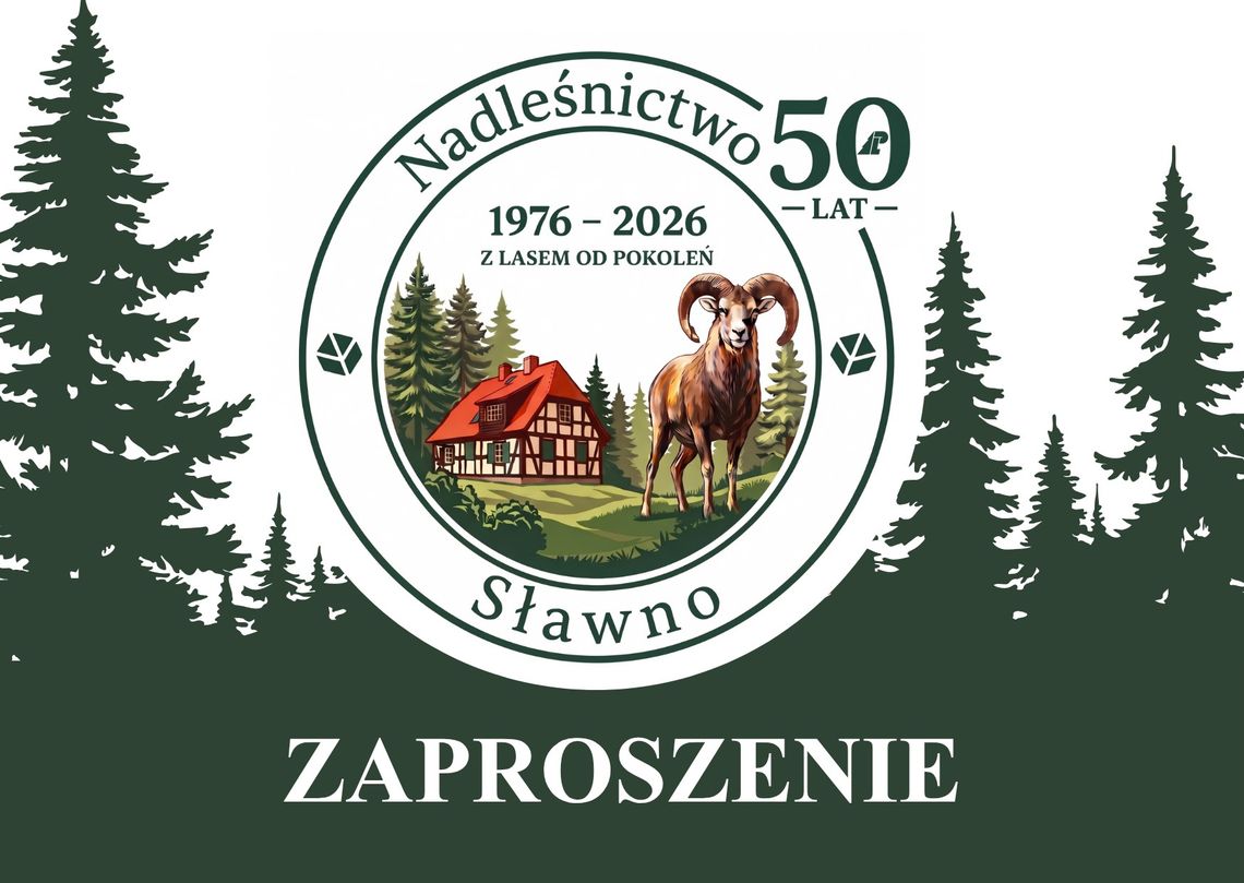 Nadleśnictwo Sławno świętuje 50-lecie. Zaproszenie do sadzenia drzew w Parku 700-lecia