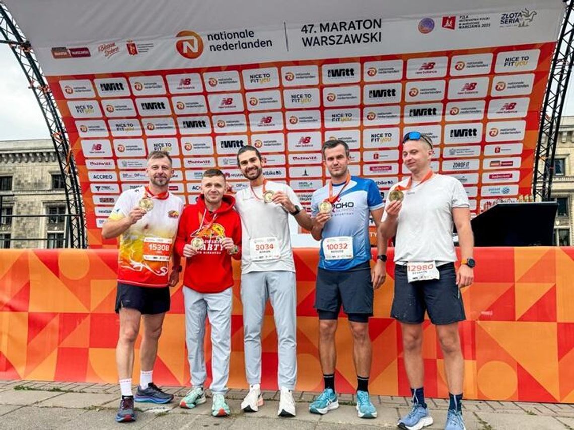 Nasi na Maratonie Warszawskim