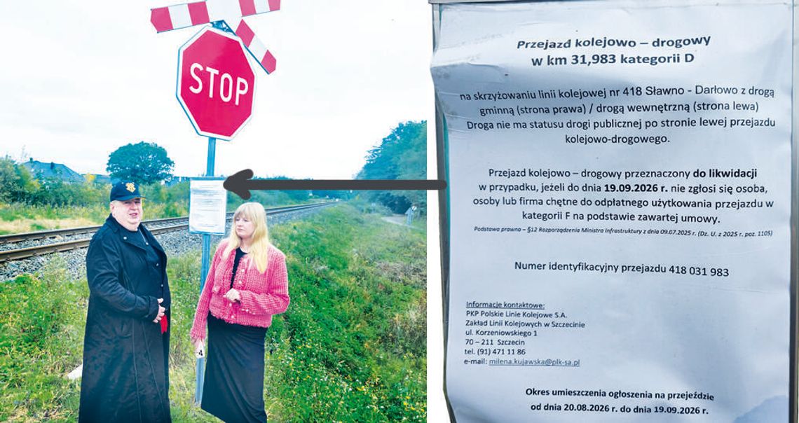 Nie likwidujcie przejazdu na Darłowcu