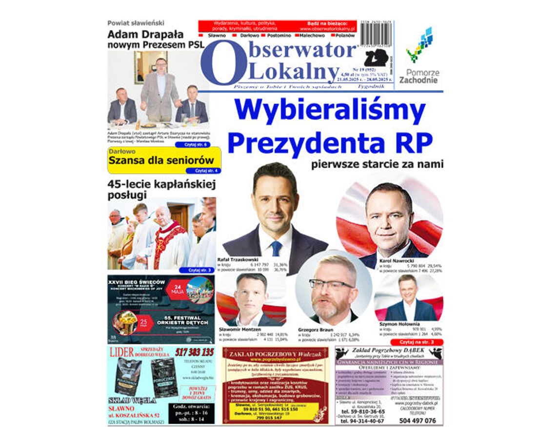 Nowy Obserwator już w sprzedaży Nowy Obserwator już w sprzedaży