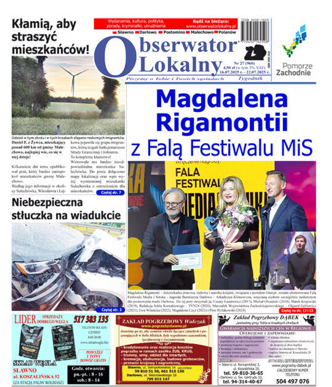 Nowy Obserwator już w sprzedaży Nowy Obserwator już w sprzedaży