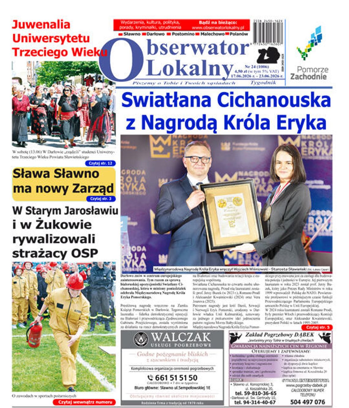 Nowy Obserwator już w sprzedaży Nowy Obserwator już w sprzedaży