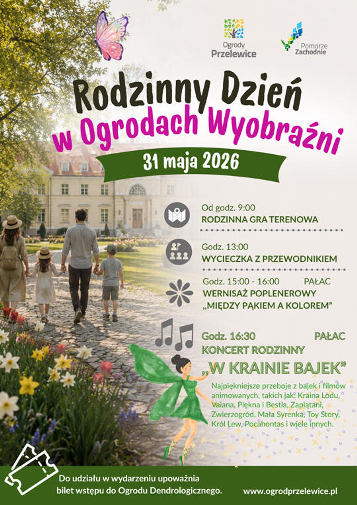 Ogrody Przelewice zapraszają Ogrody Przelewice zapraszają