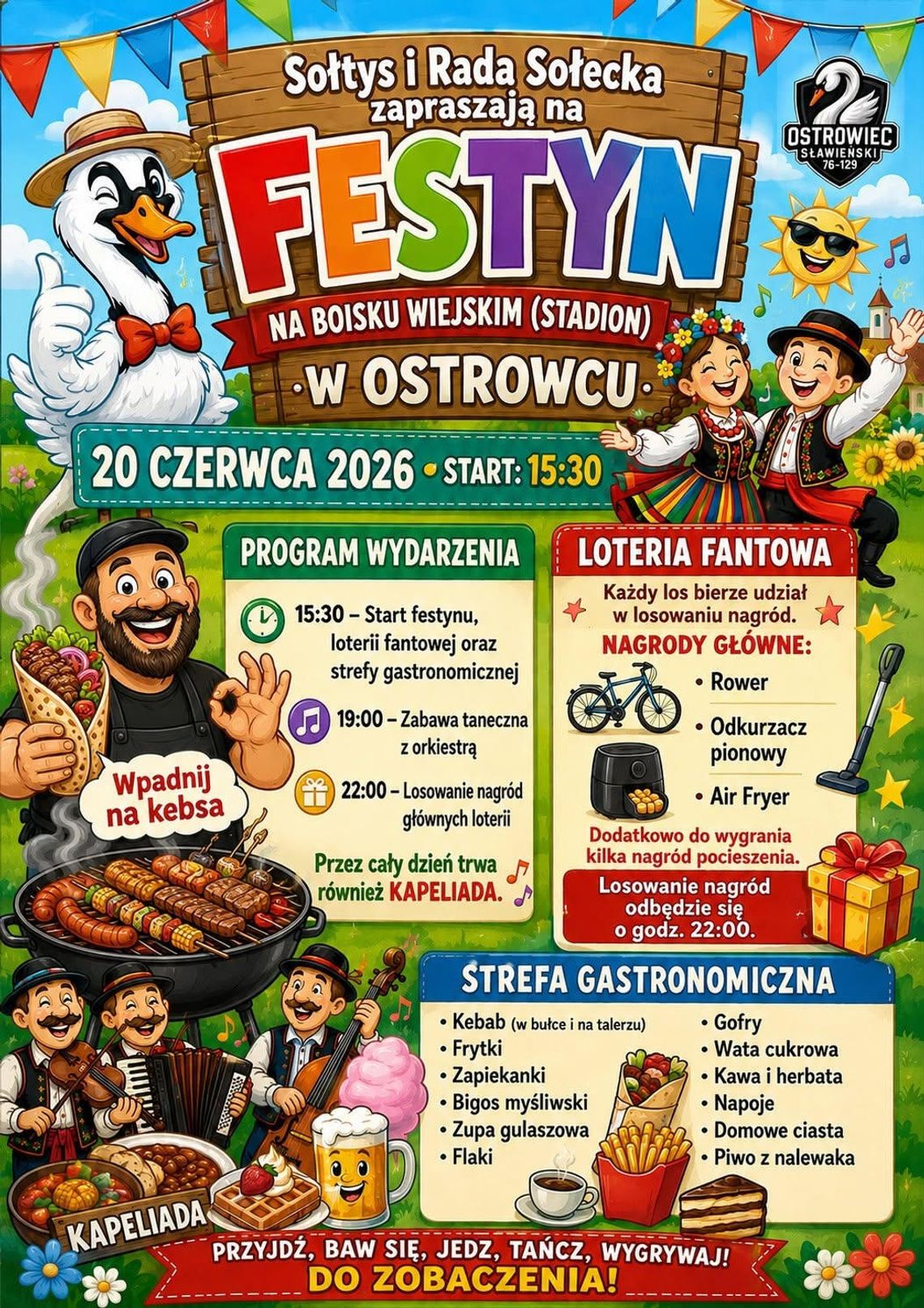 Ostrowiec: XVI Folkowe Śpiewanie - rejestracja zespołów i festiwal