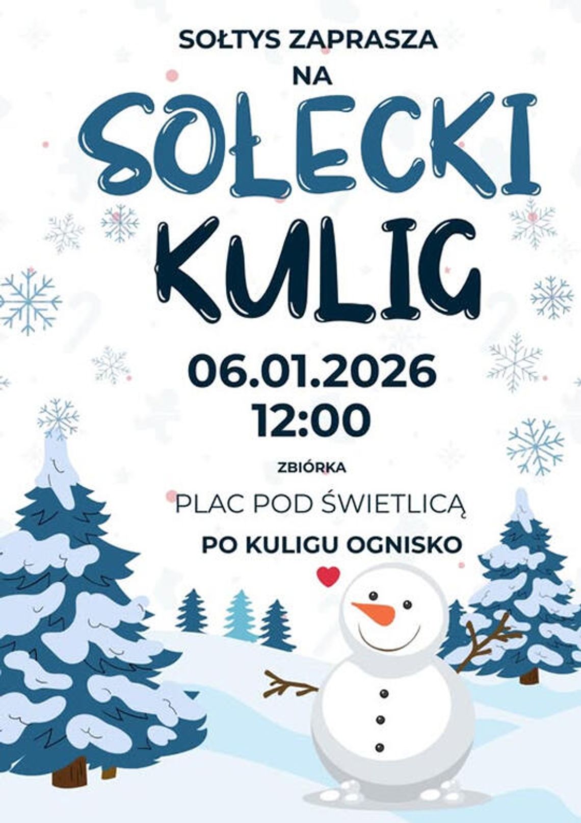 Pieńkowo: Kulig dla mieszkańców sołectwa Pieńkowo: Kulig dla mieszkańców sołectwa