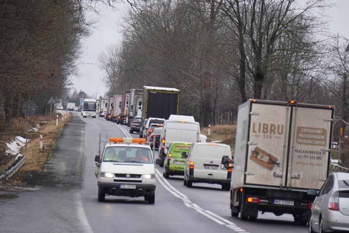 Powiat sławieński:  S-6 ciągle zablokowana