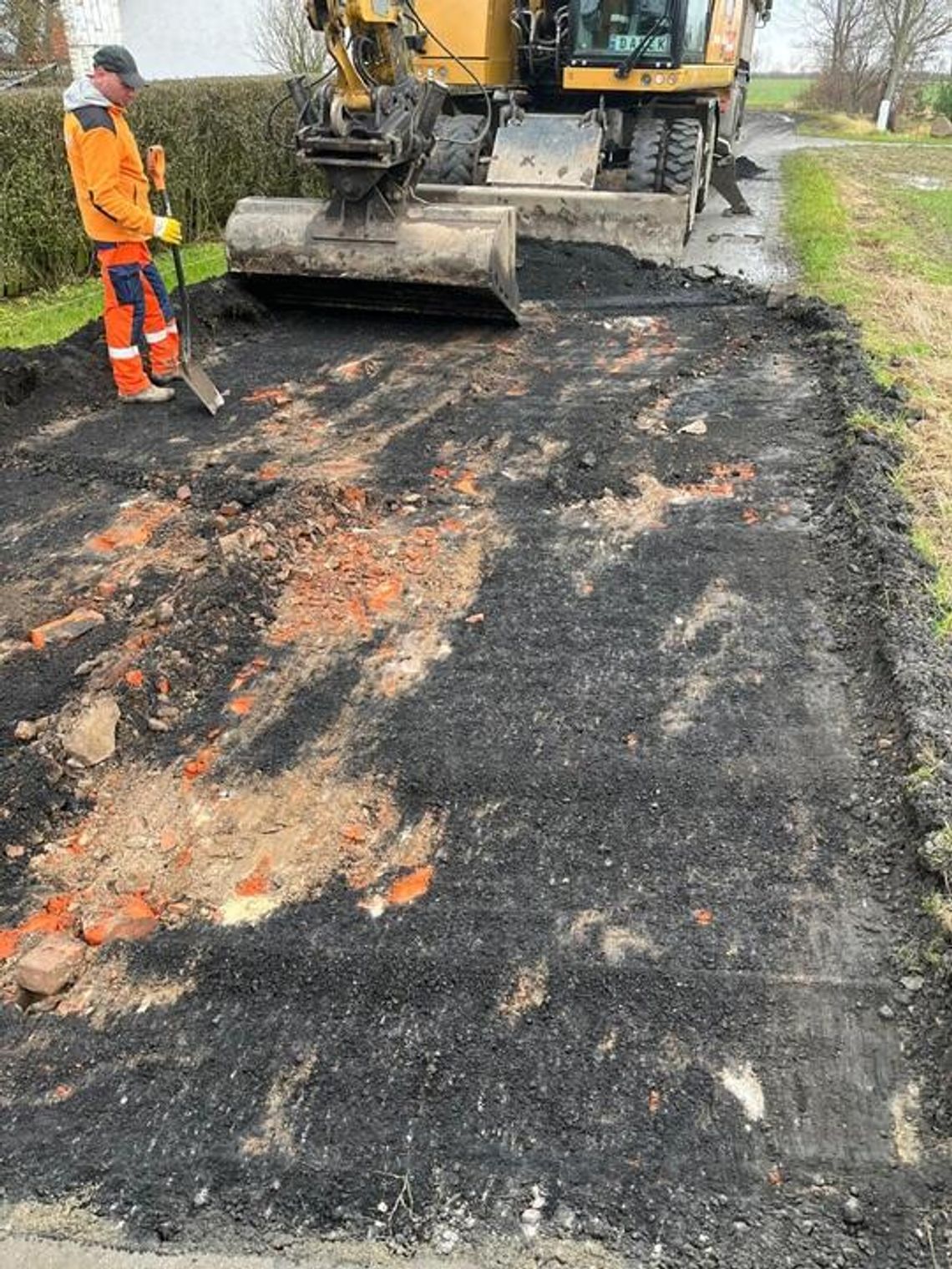 Przebudowa drogi w Radosławiu