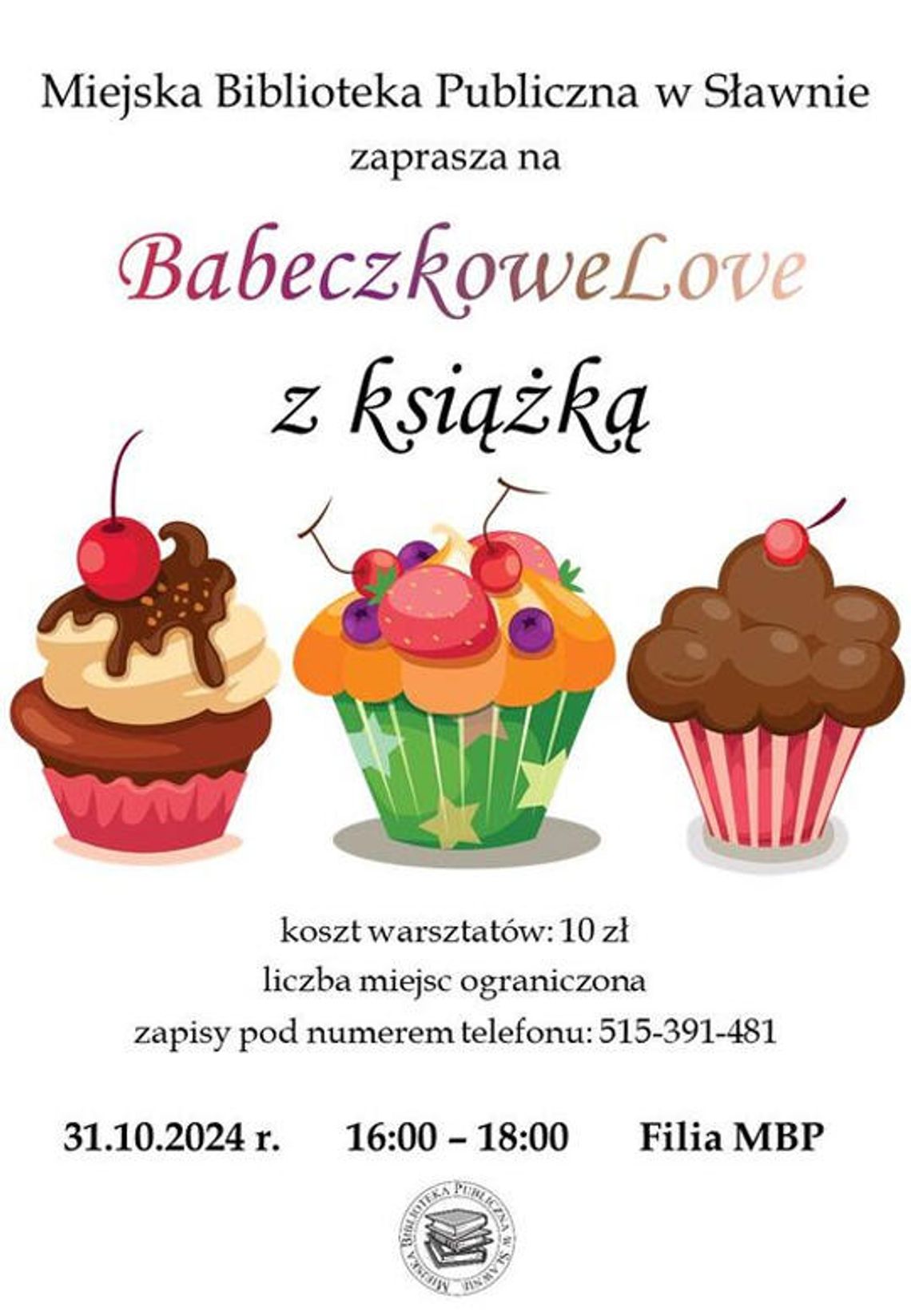 Sławno: Babeczkowe Love z książką