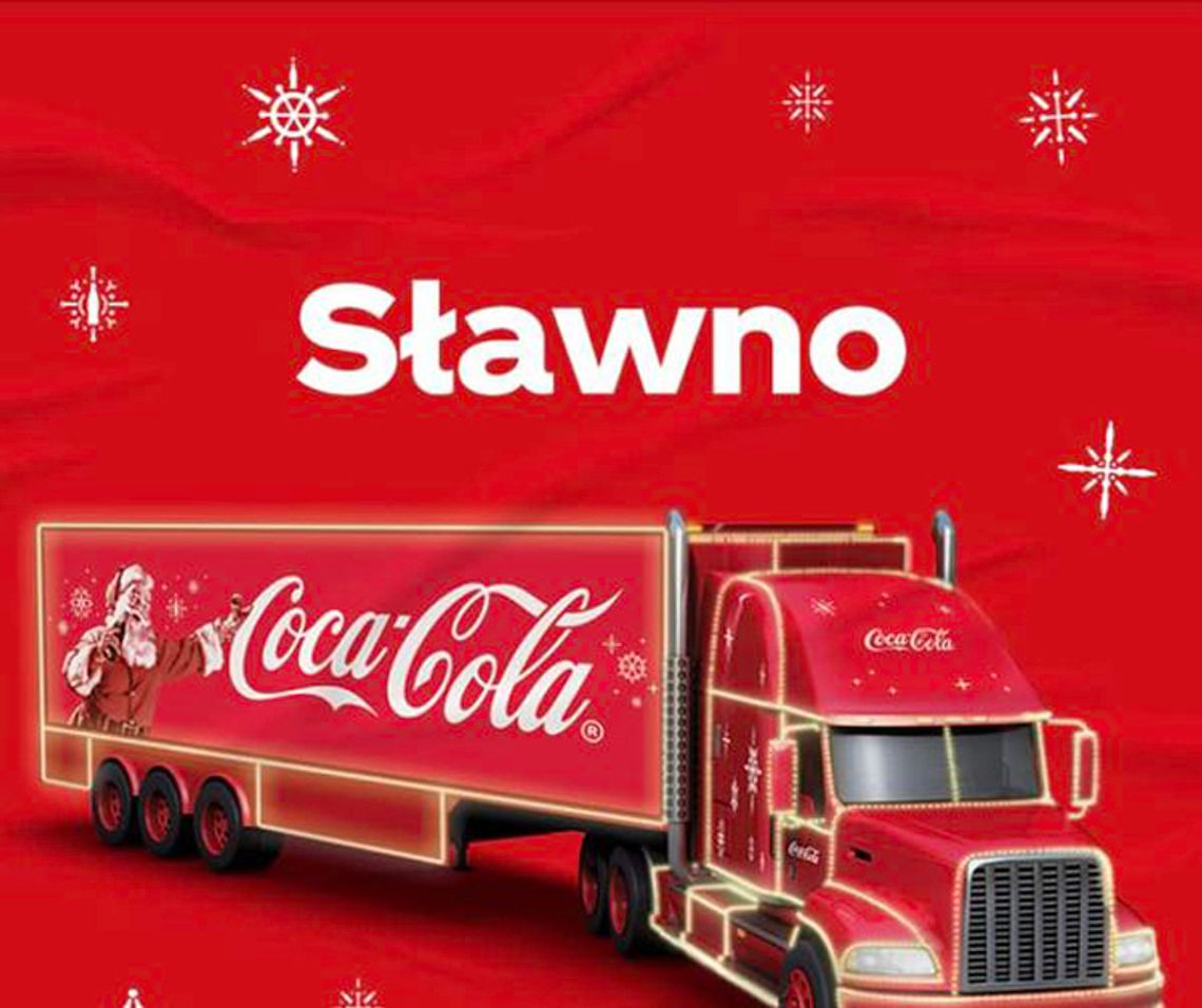 Sławno: Ciężarówka Coca Coli w Sławnie? To możliwe