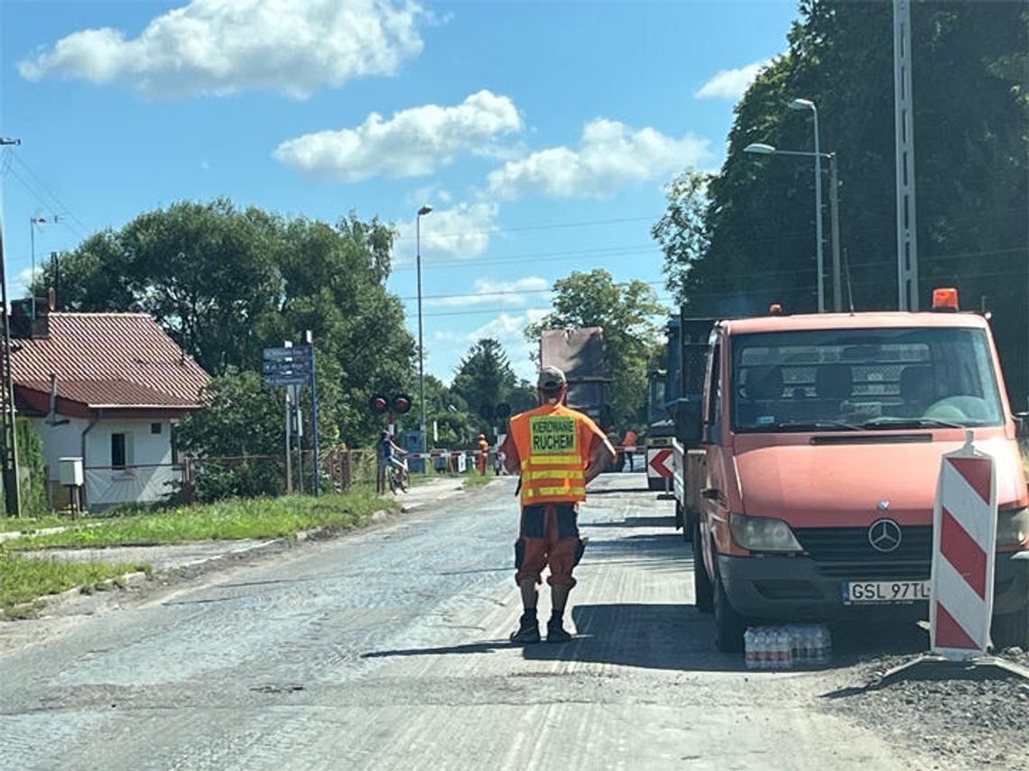 Sławno: Na Gdańskiej leją asfalt