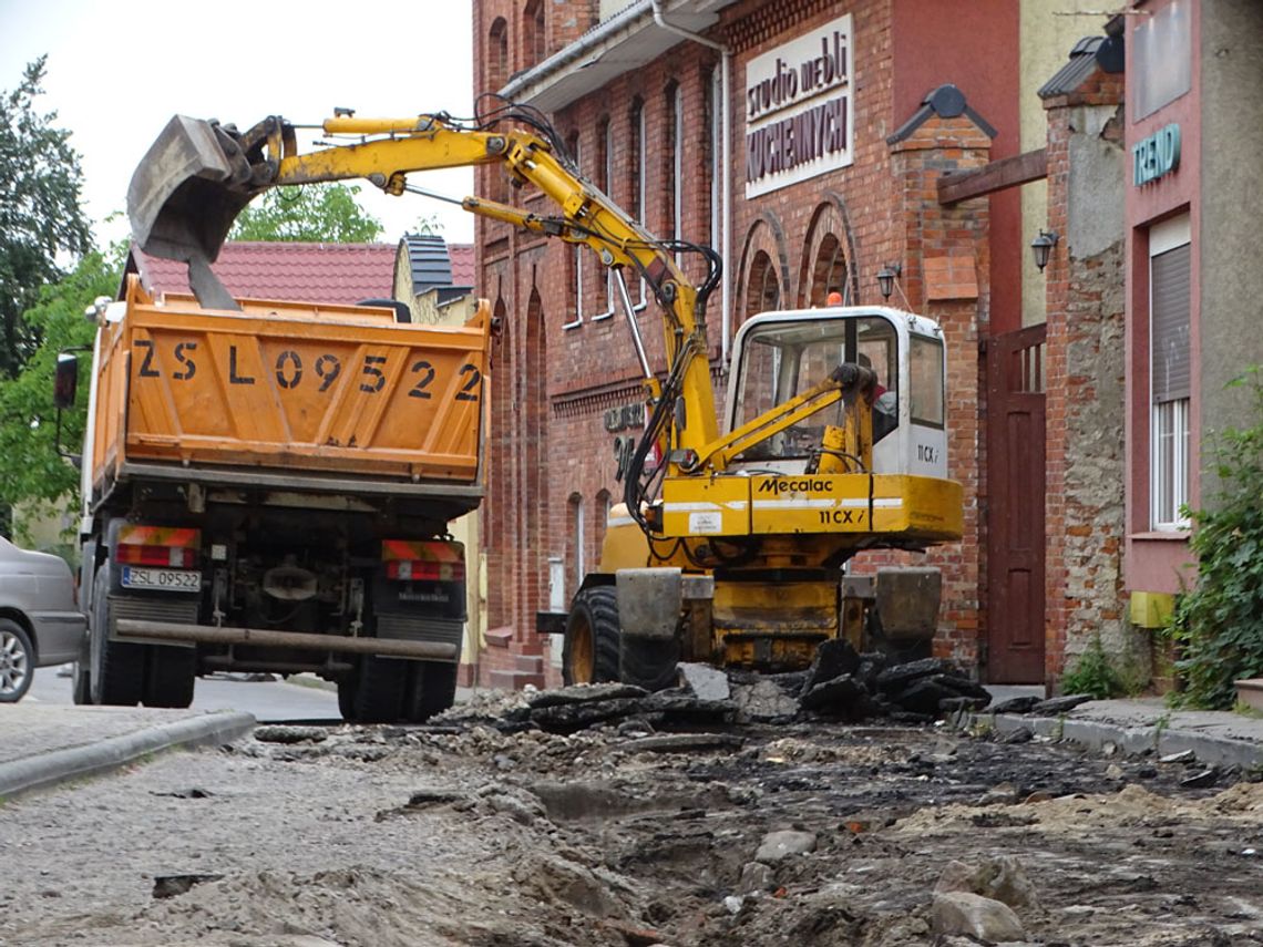 Sławno: Remont Basztowej rozpoczęty