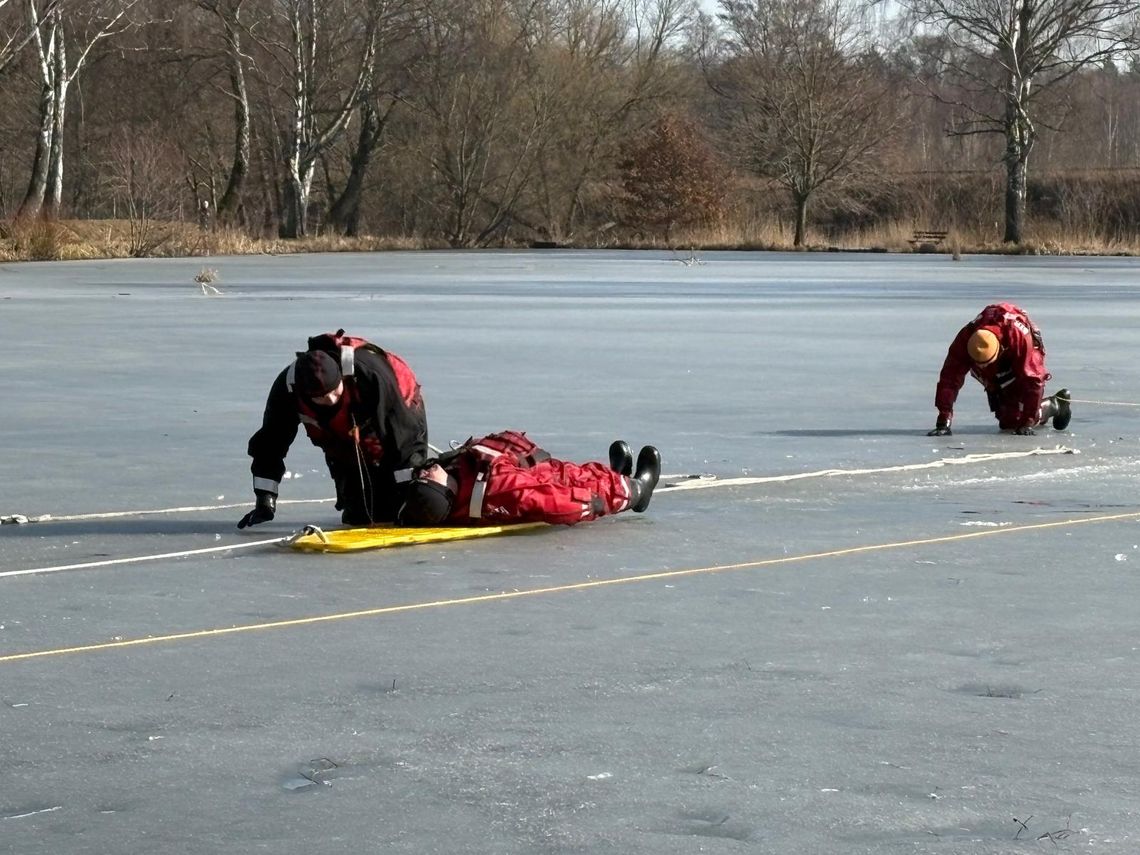 Sławno: Strażacy ratowali tonącego!