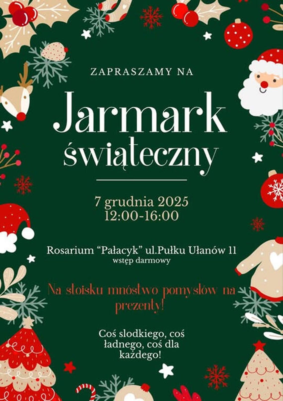 Sławno: Świąteczny Jarmark przy "Pałacyku"
