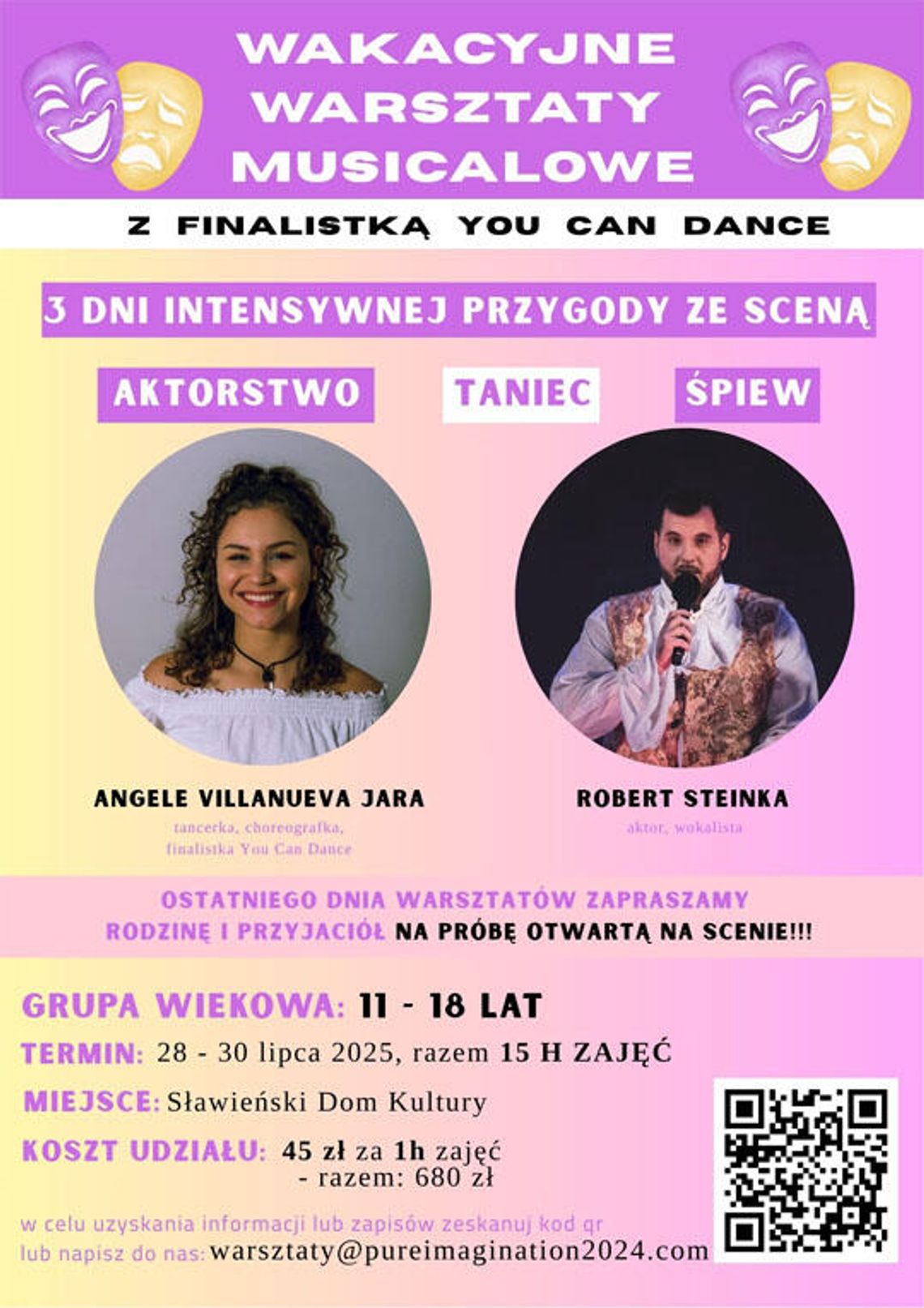 Sławno: Wakacyjne Warsztaty Musicalowe
