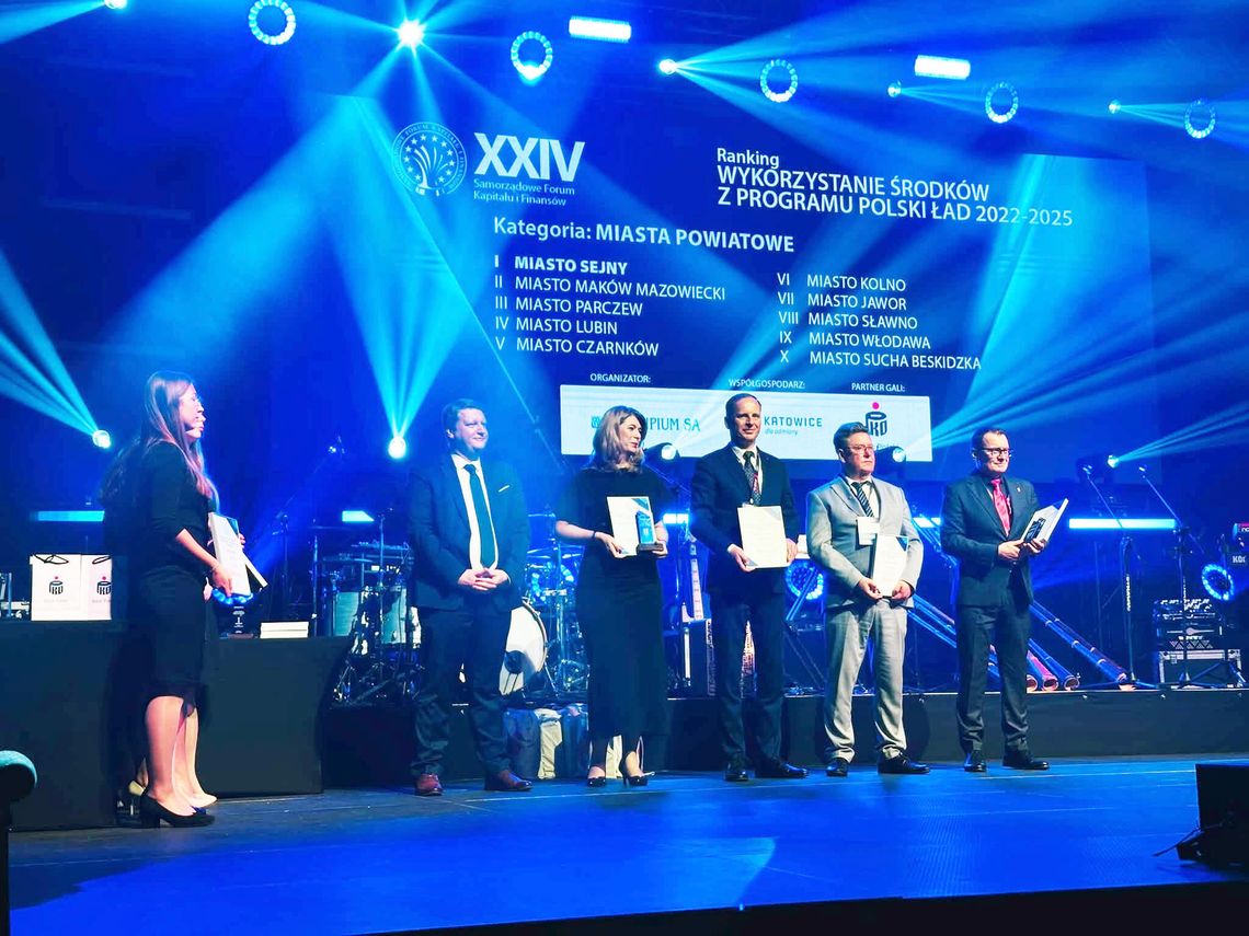 Sławno wśród liderów "Polski Ład". VIII miejsce w rankingu inwestycji samorządowych 2022–2025 Sławno wśród liderów "Polski Ład". VIII miejsce w rankingu inwestycji samorządowych 2022–2025