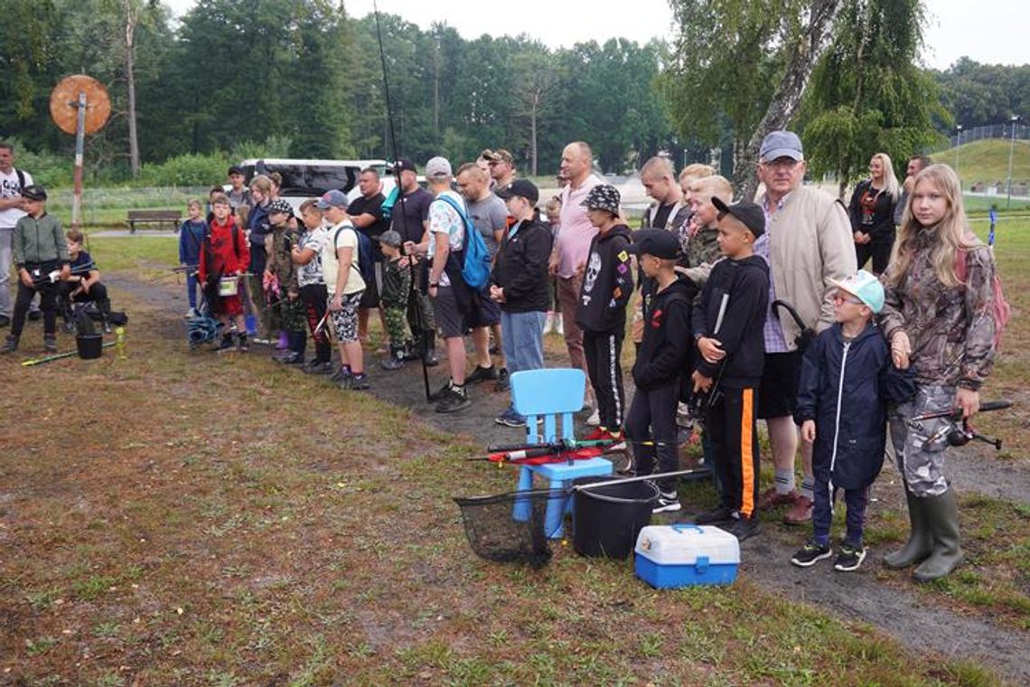 Sławno  Wystartowały zawody wędkarskie dla dzieci i młodzieży